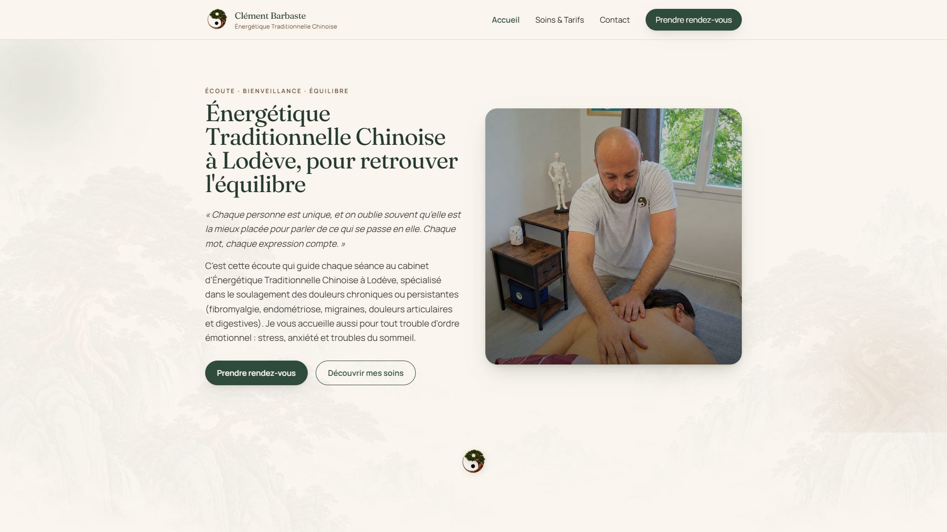 Site de Clément Barbaste, Énergétique Traditionnelle Chinoise