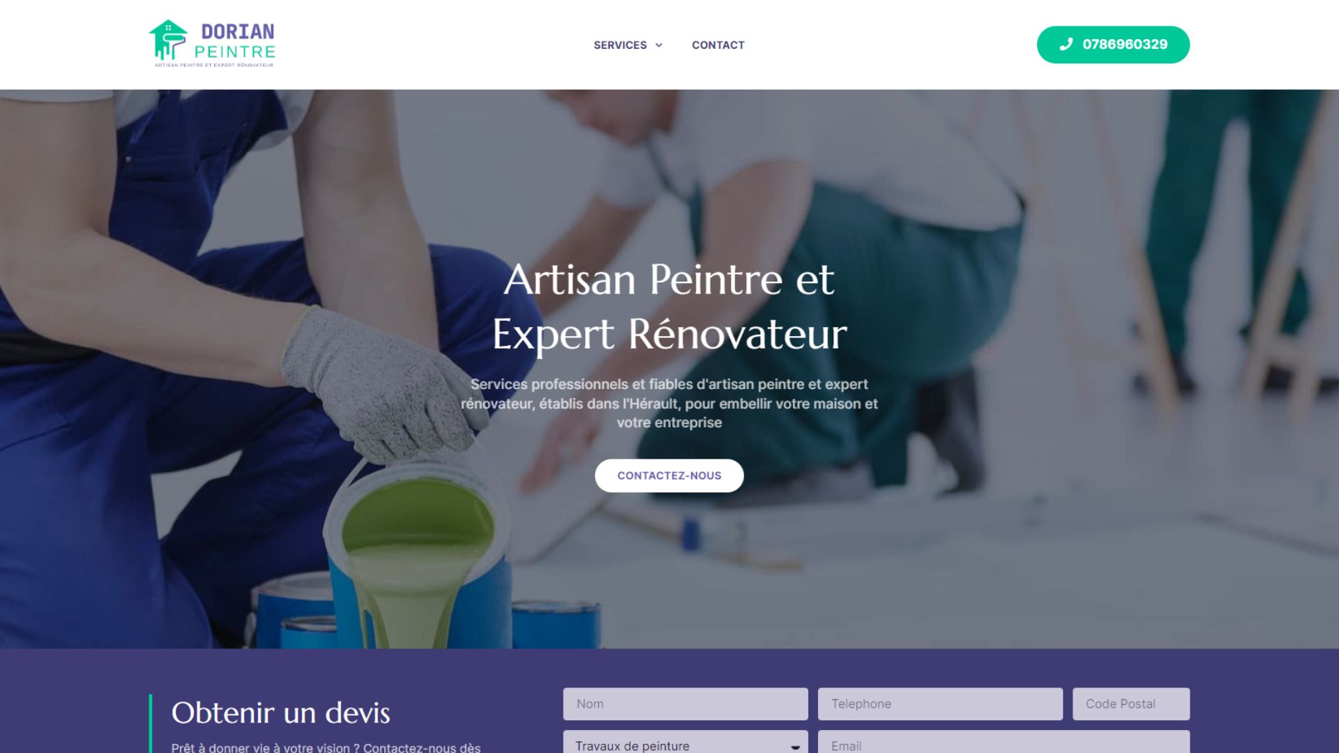 Site de Peintre en Batiment