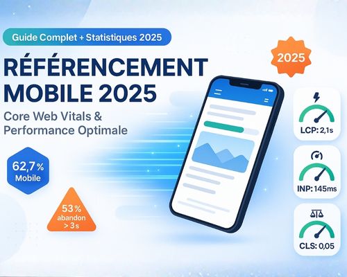 Référencement mobile 2025 : les données essentielles et stratégies d’optimisation
