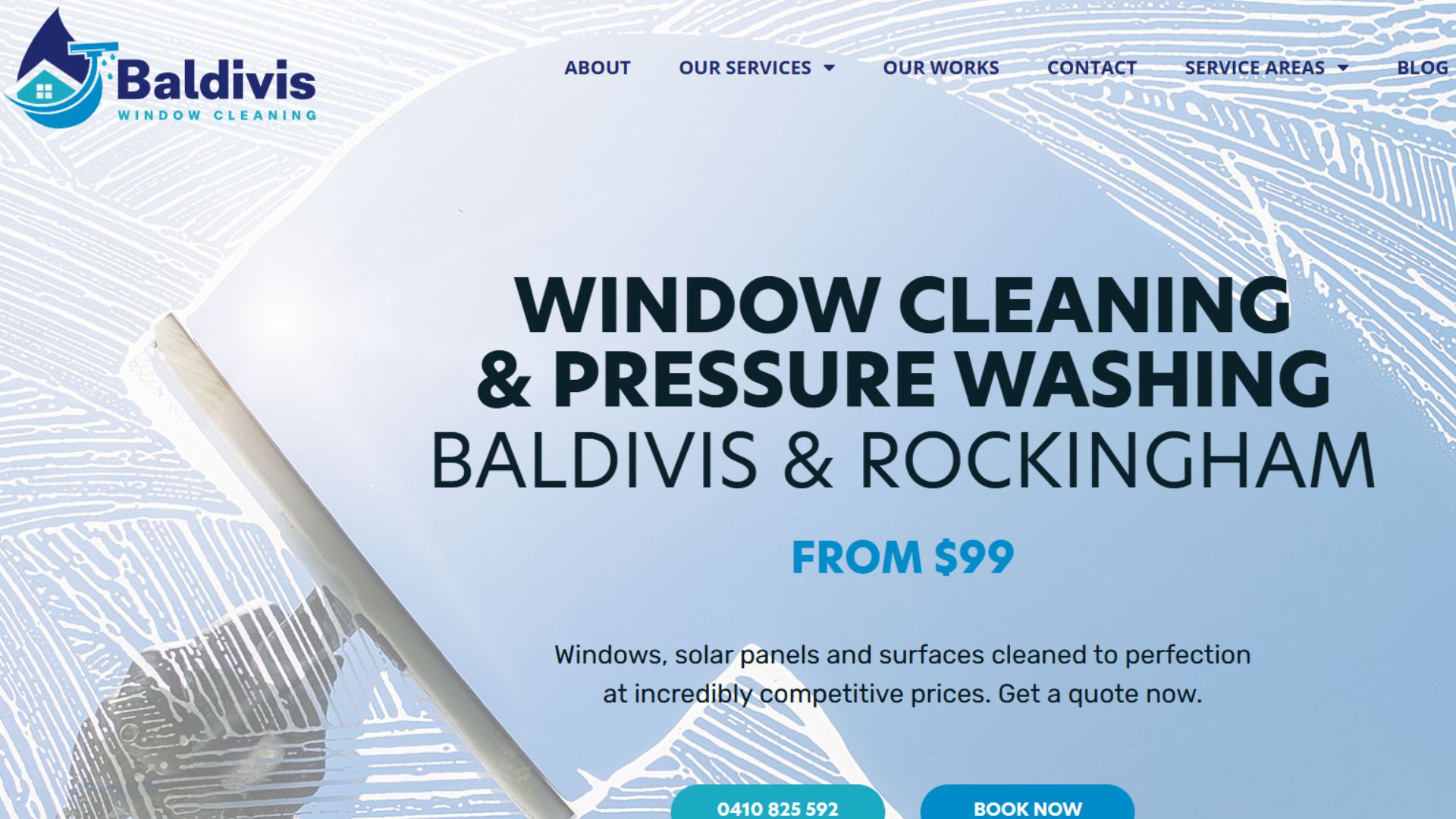 Site de Window Cleaning & Pressure Washing